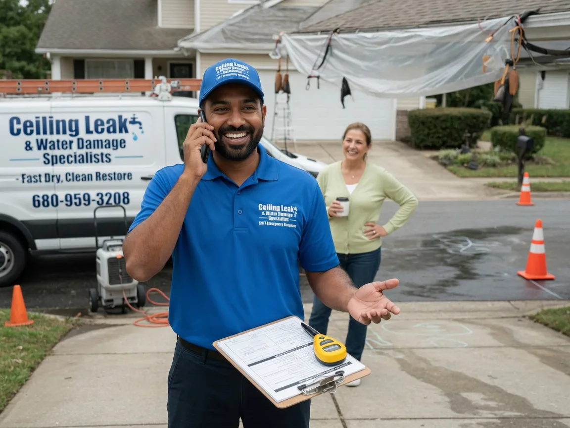 Ceiling Leak Cleanup Braddock Heights, MD FAQs