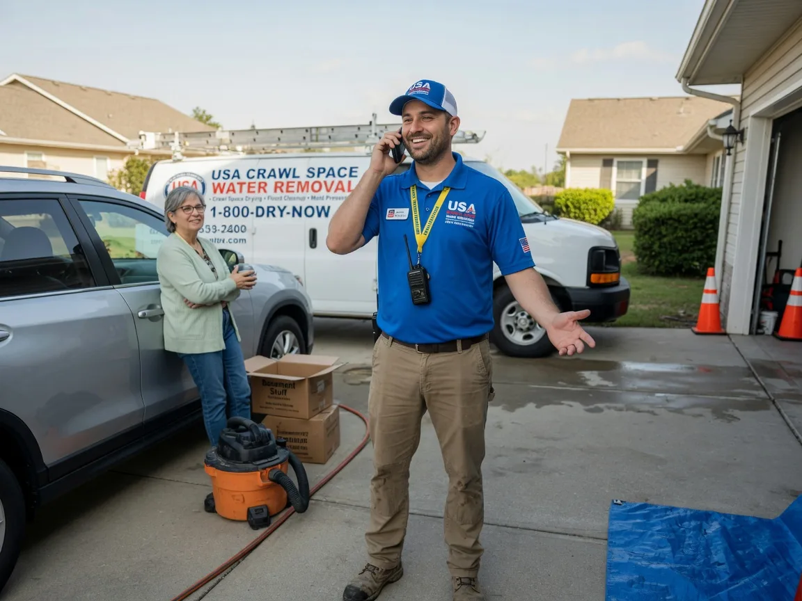 Crawl Space Water Removal Braddock Heights, MD FAQs